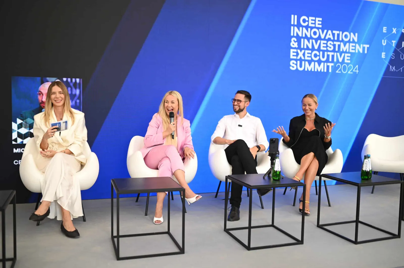 A panel at the 2nd CEE Innovation & Investment Executive Summit 2024